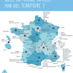 Carte des sources d'eau minérale en France